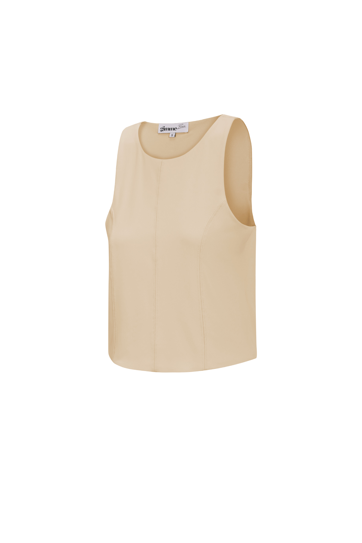 Sporty sleeveless top basic 001 h5
