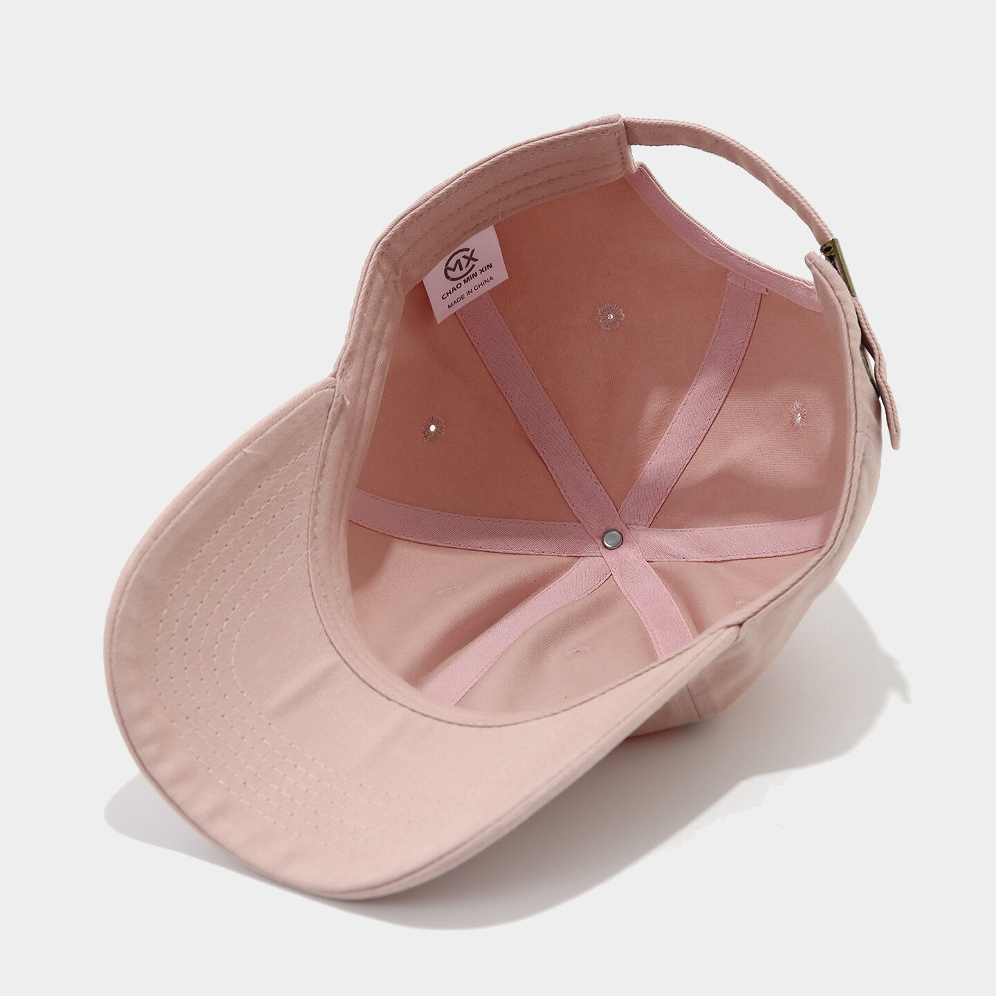Classic Solid Color Fabric Unisex Baseball Cap thumbnail 5