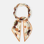 Romantic Series Orange Elegant Mixed Color Polyester Women's Summer Scarves thumbnail 7