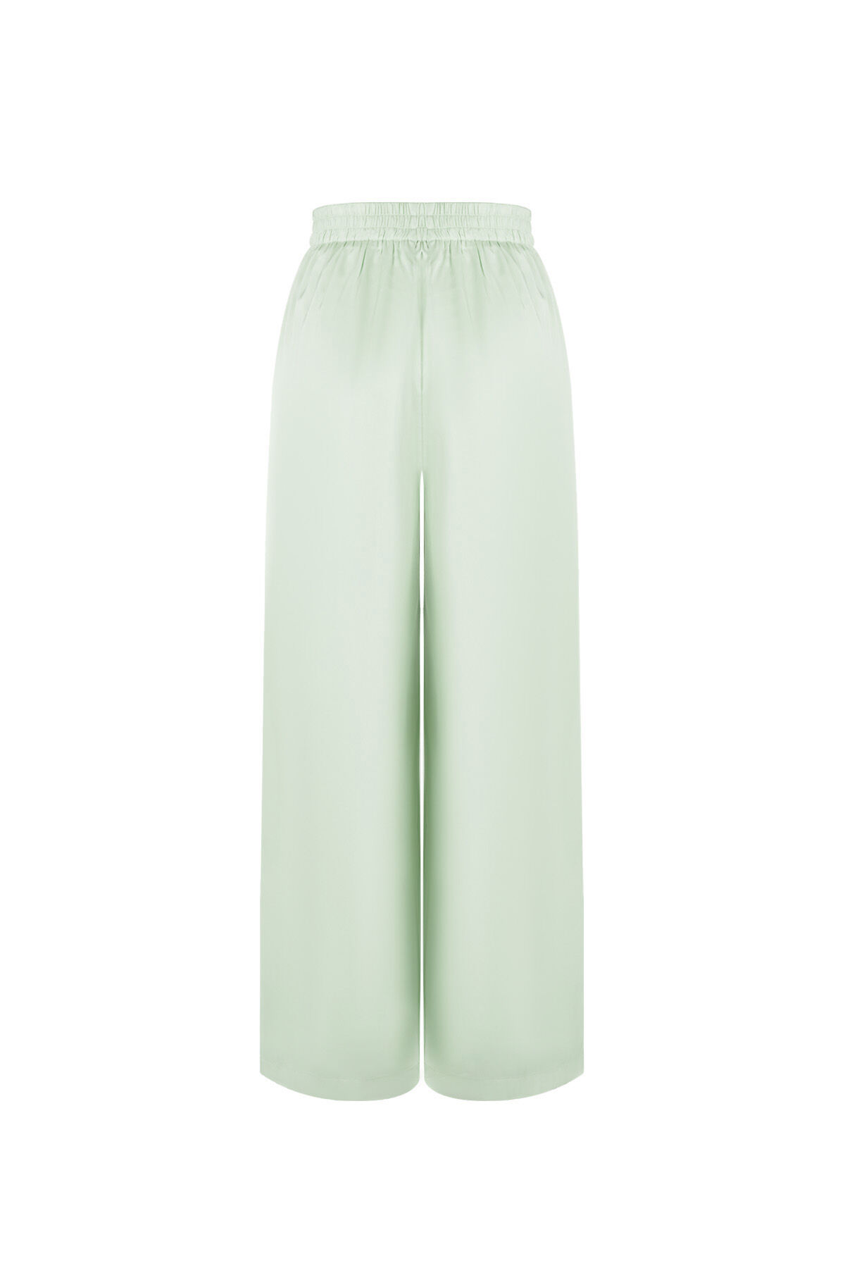 Woven Polyester Fiber Women's Straight Pants Casual Solid Color thumbnail 10