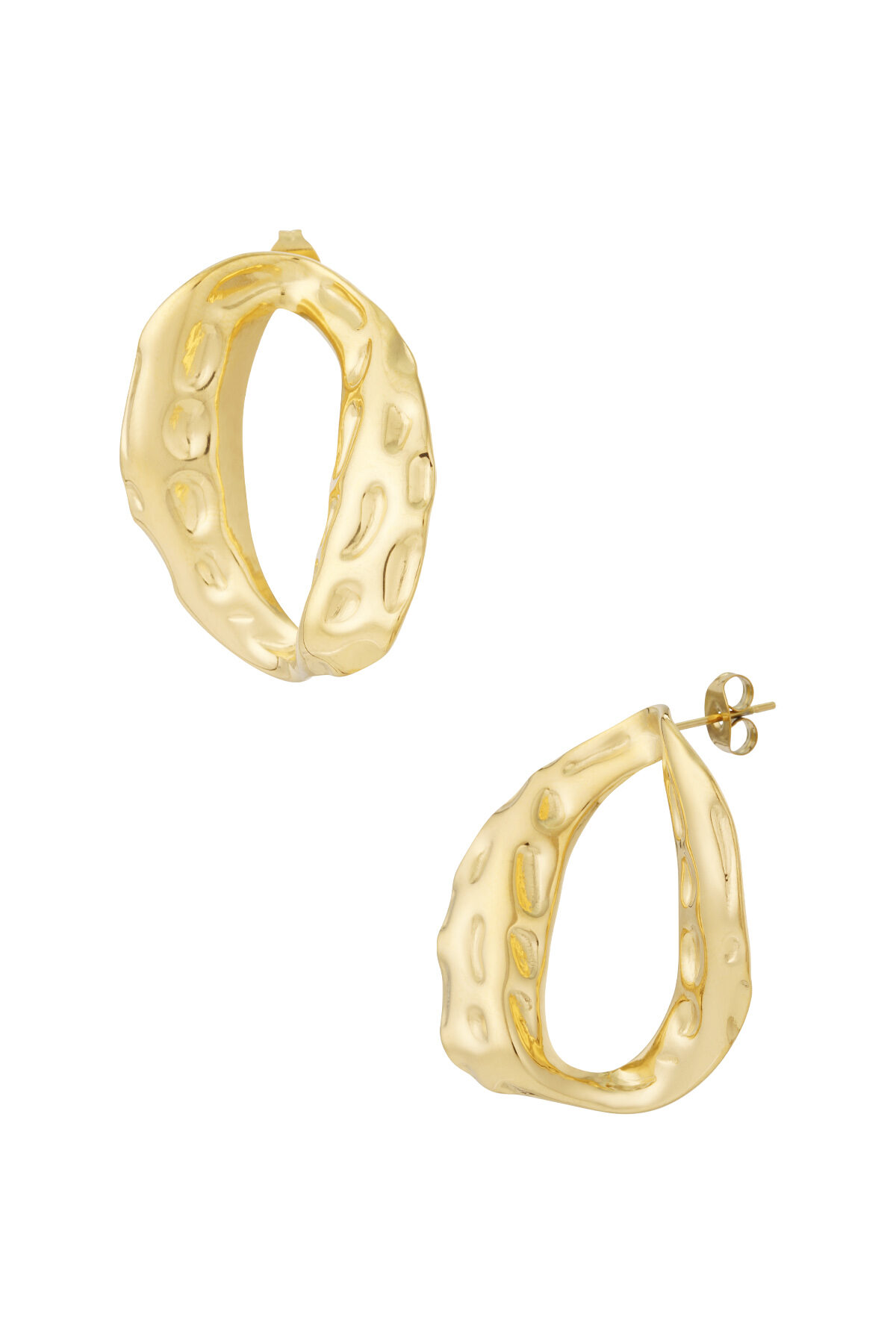 Letter O earring - 1