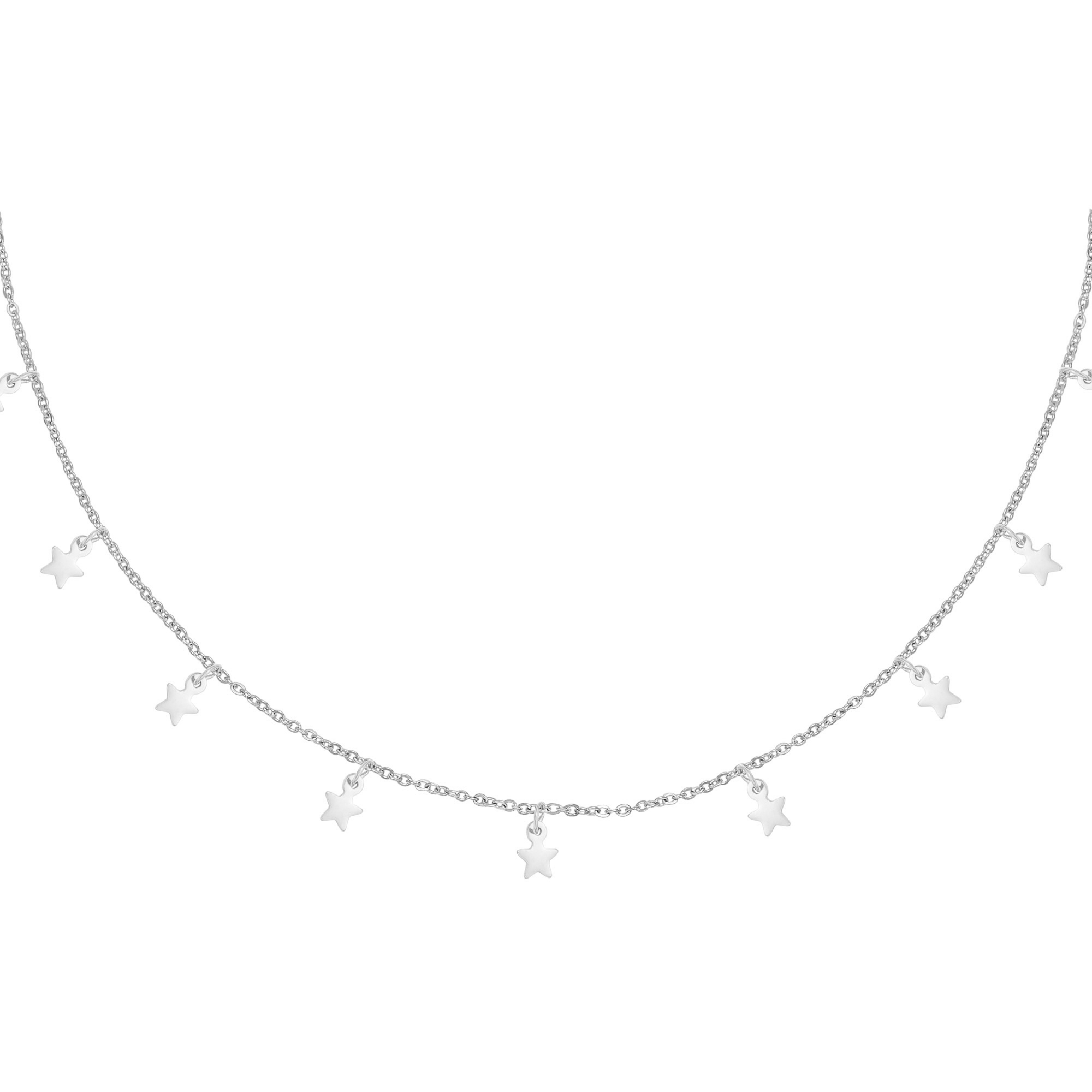 Necklace Floating Stars 