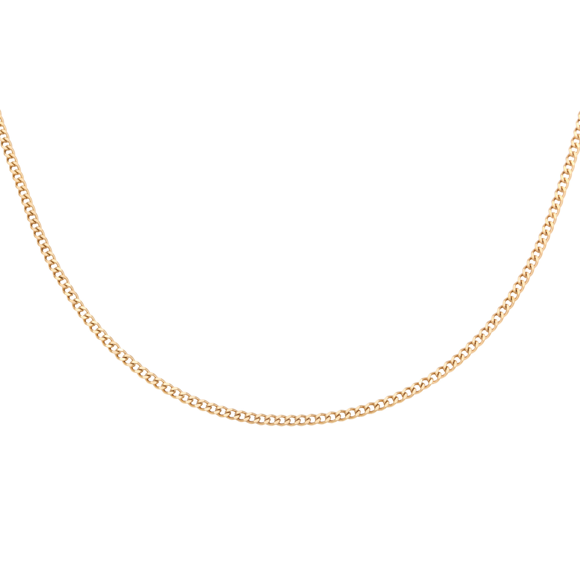 Necklace Tiny Plain Cha 