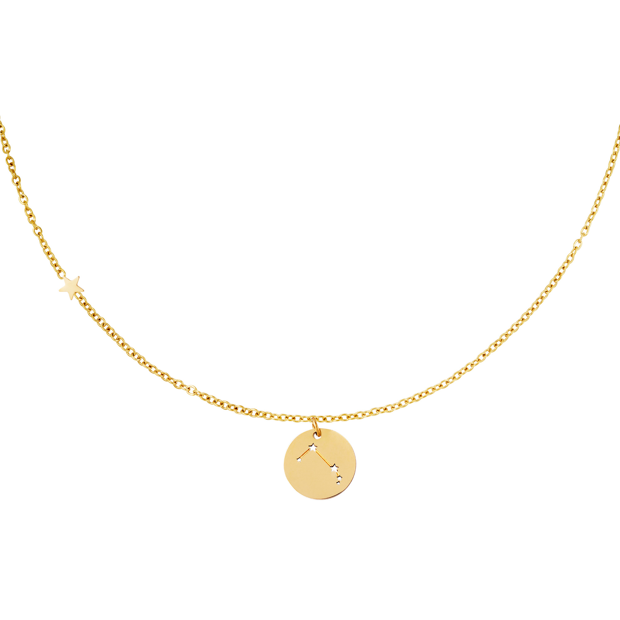 Necklace zodiac sign Aries