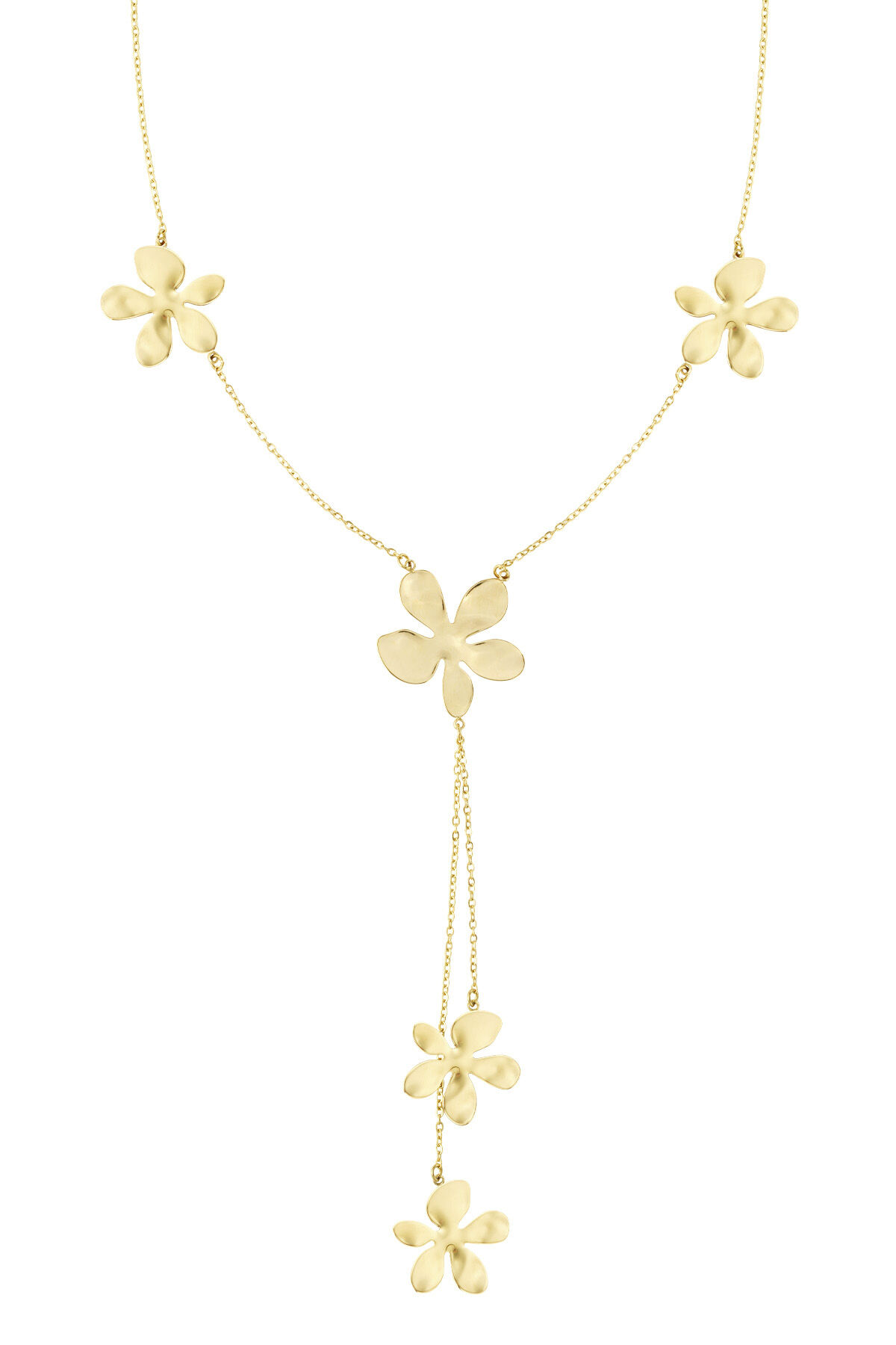 long flower party necklace - 1