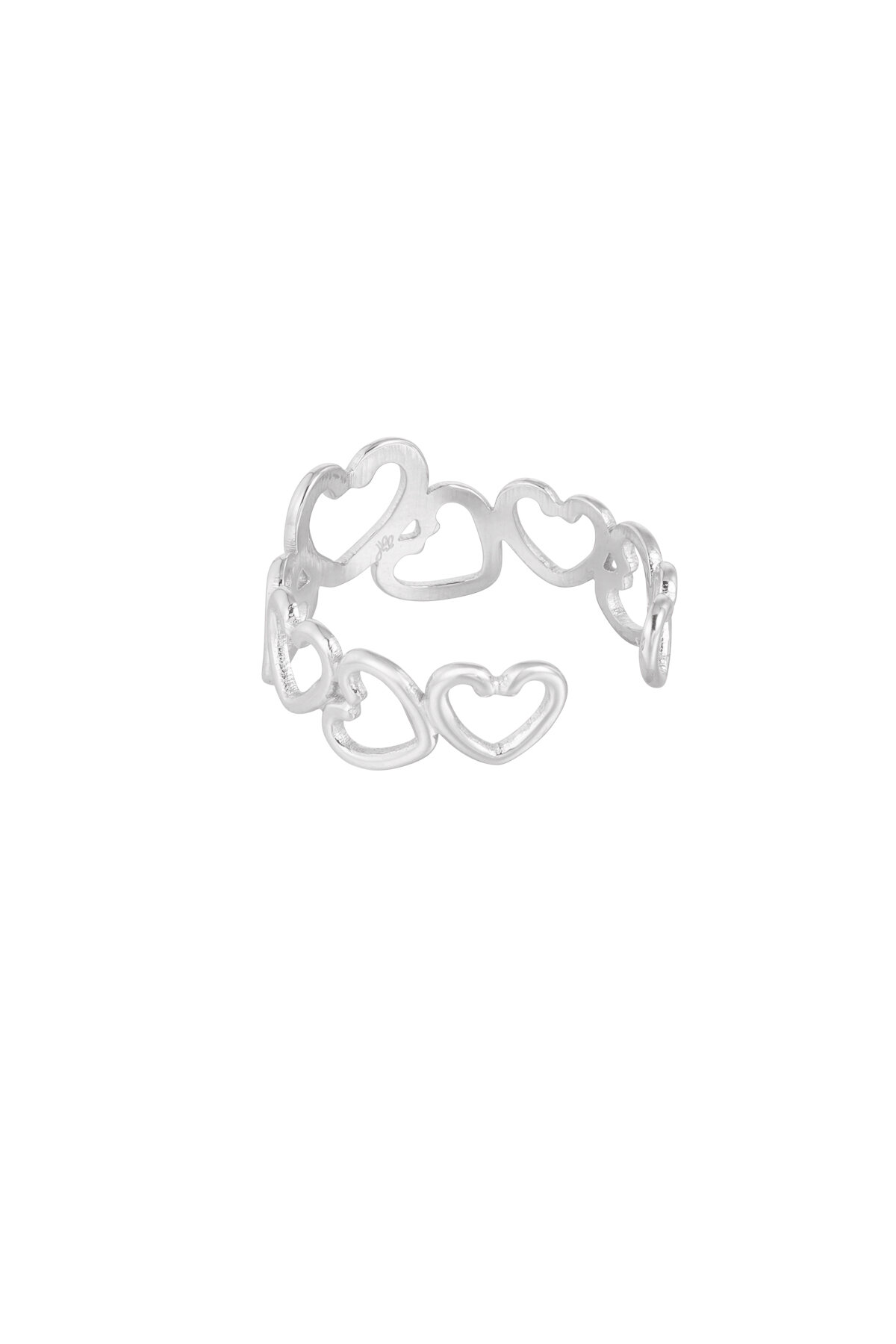 Ring hearts - Silver Color color thumbnail 4