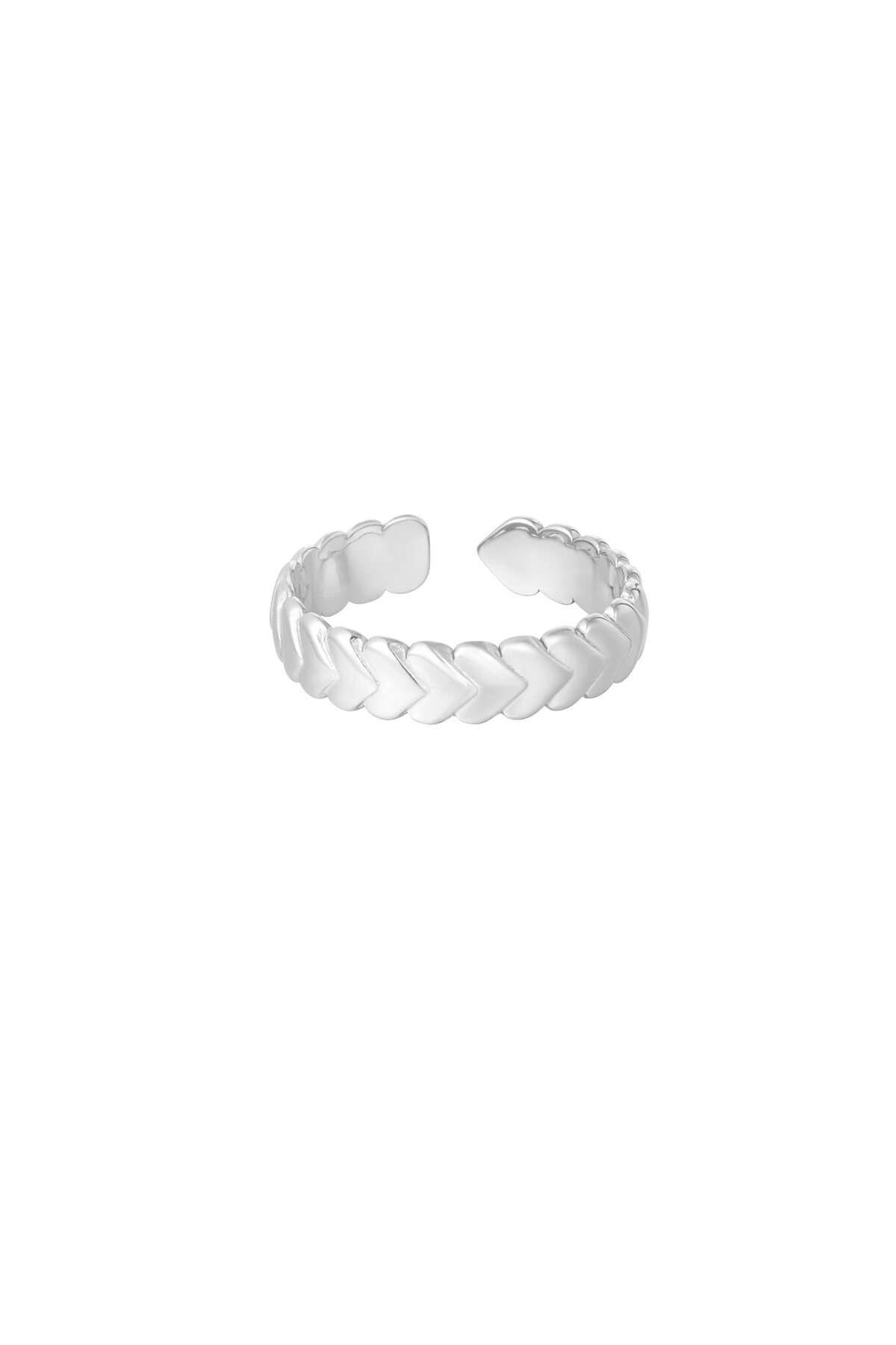 Ring hearts - Silver Color color thumbnail 1