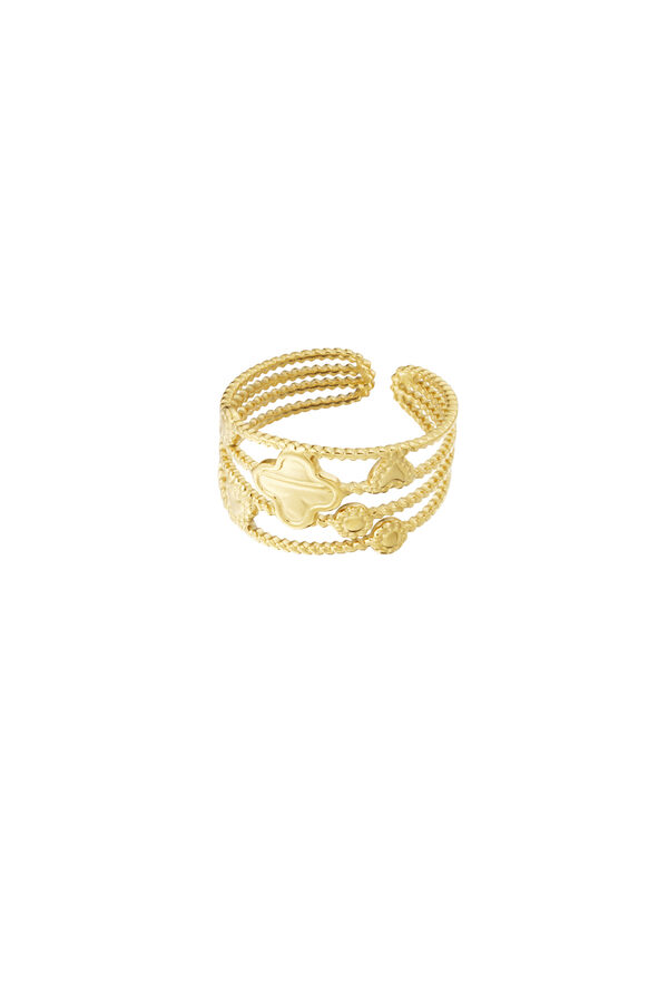ring four-layer charms - 1