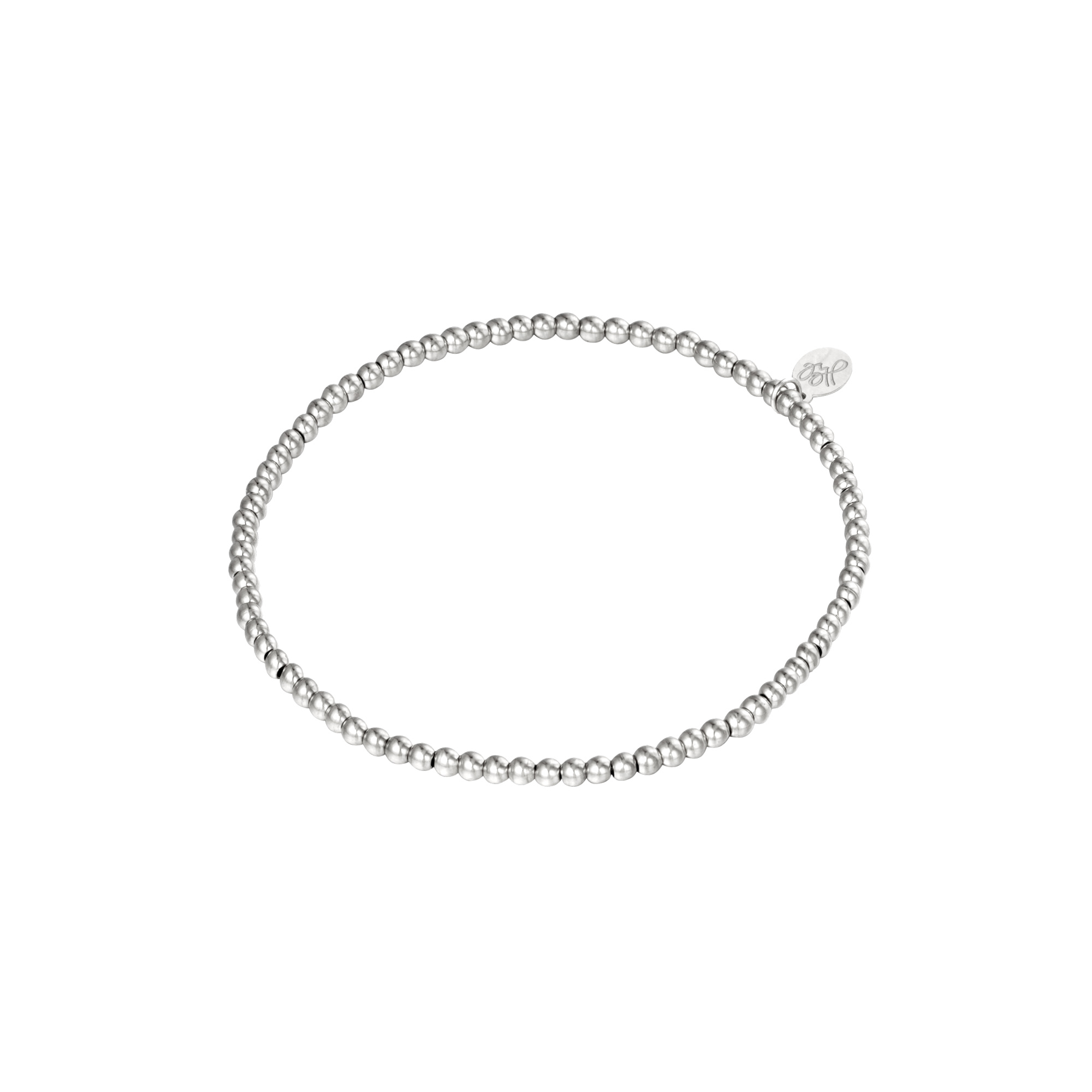 Bracelet Small Beads Stainless Steel-2.5MM