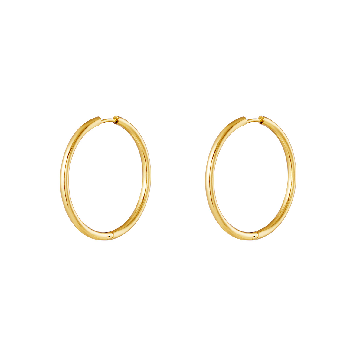 stainless steel earrings hoops small  h5 Picture3