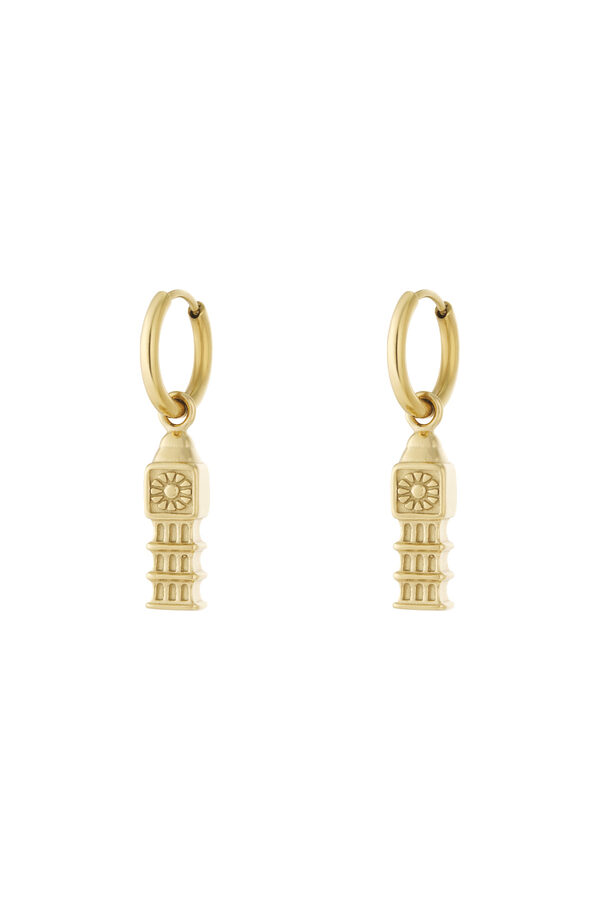 Stainless Steel Drop Earrings Cartoon Casual Daily Simple Series Women's jewelry - 1