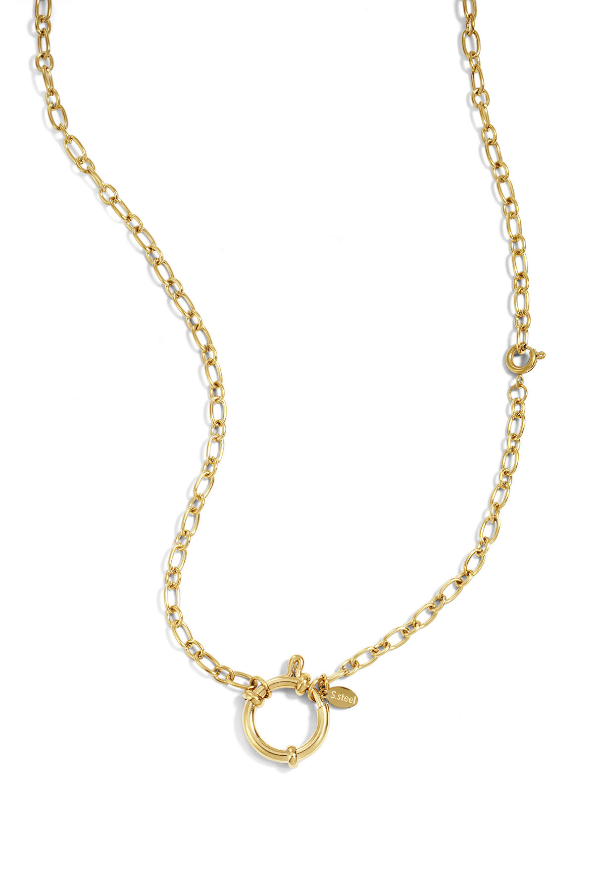 Stainless Steel Chain Necklaces Chain DIY Daily Simple Series Women's jewelry thumbnail 1