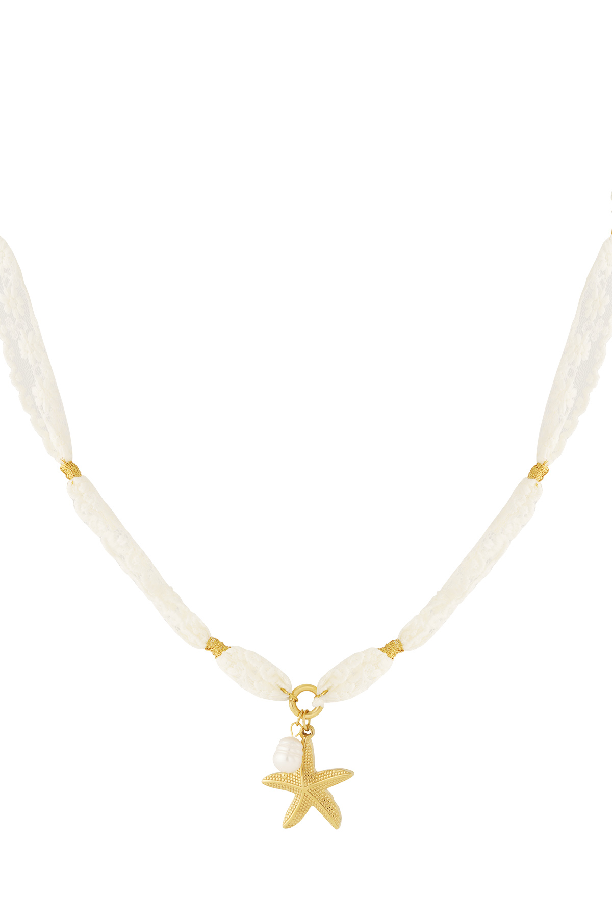 Seastar & Pearl Necklace - 1