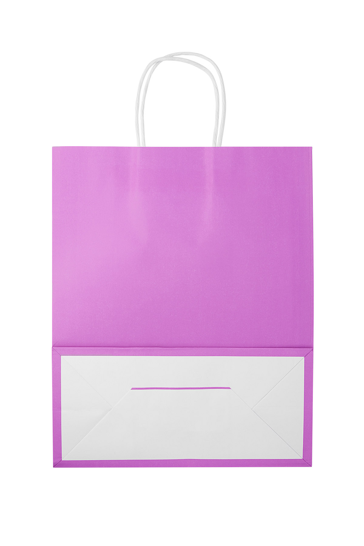 Plain bags 50 pieces large - fuchsia Paper thumbnail 2