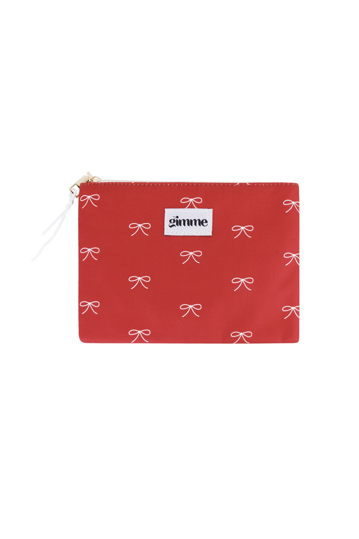 Flat toiletry bag with bows 2