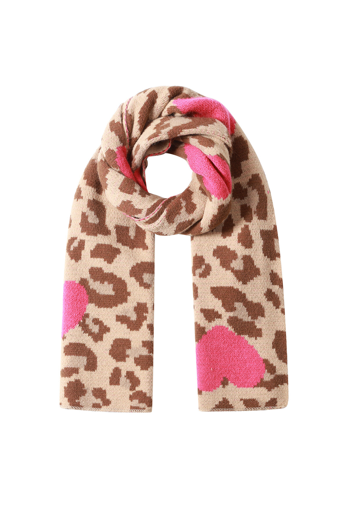 Winter scarves Heart Casual Acrylic Daily Accessories h5 
