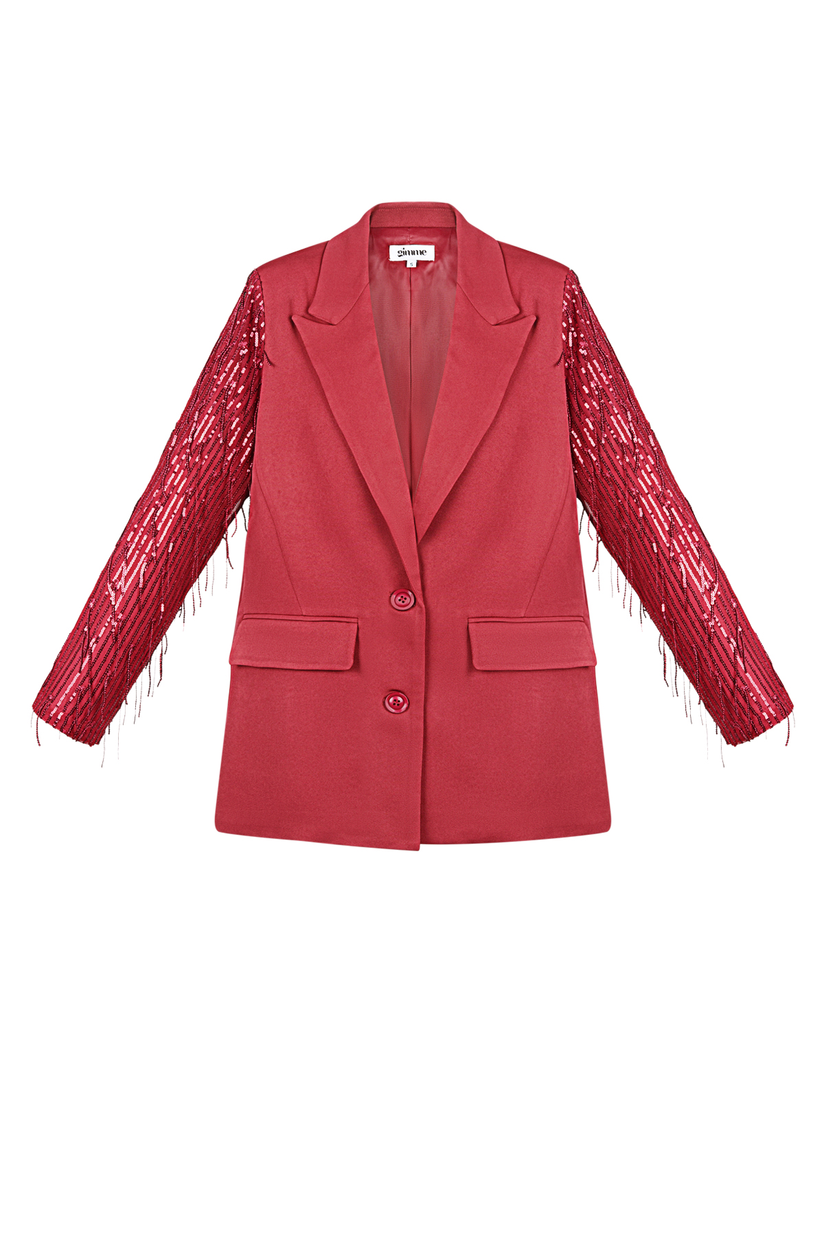Polyester Women's Suit Jacket Fringe Sleeve Design 2