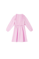 Polyester Women's Mini Dress Pleated Elastic Waist thumbnail 4