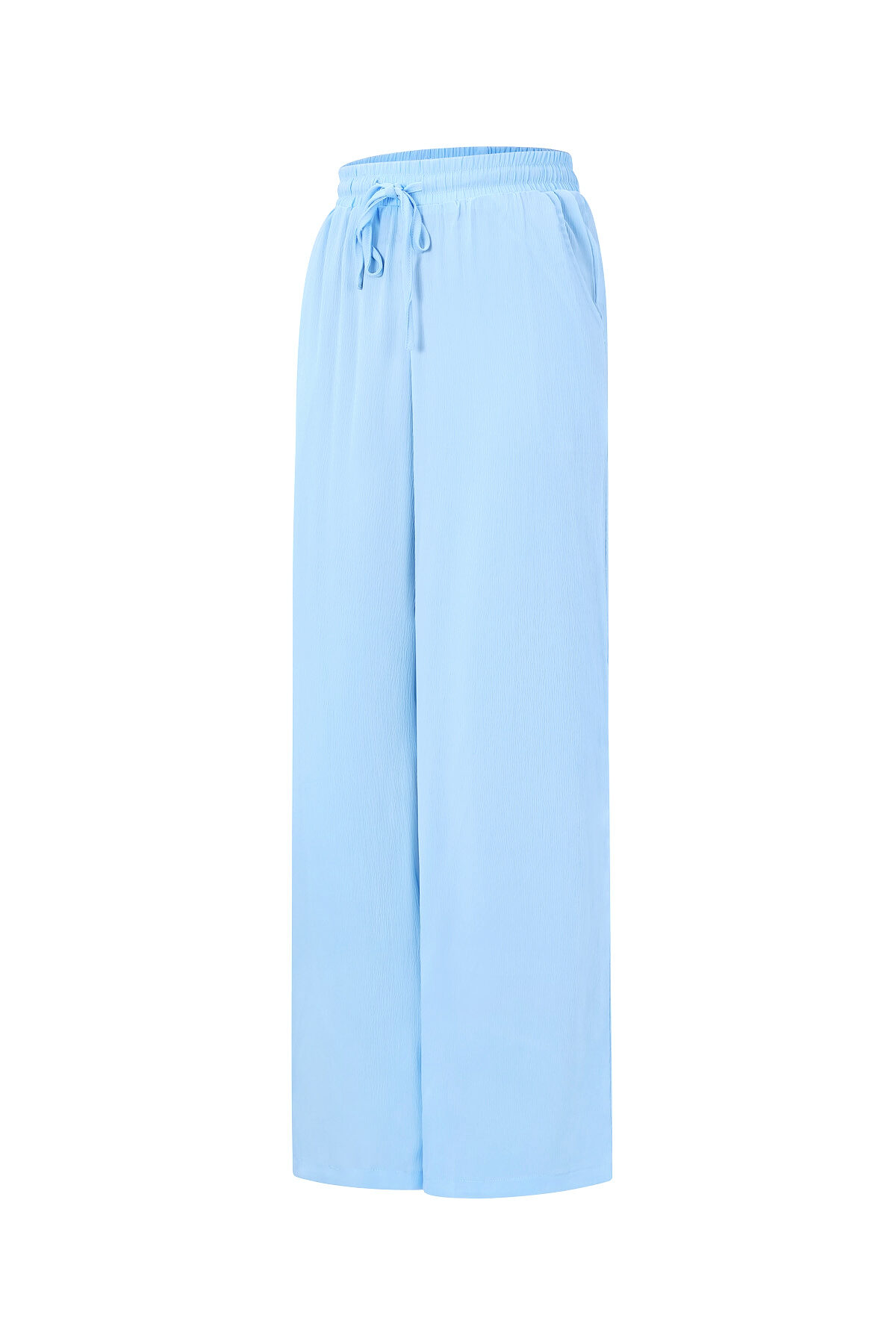 Woven Polyester Women's Straight Pants Casual Solid Color Spring/Summer thumbnail 7