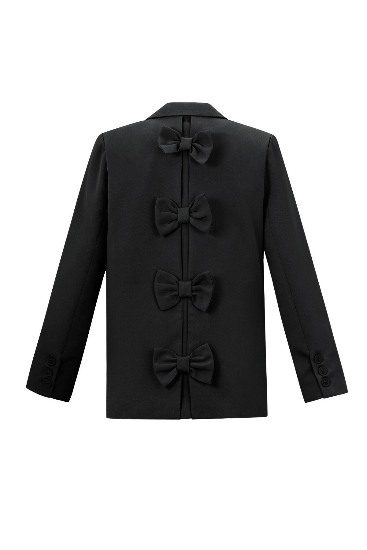 Polyester Women's Suit Set Tailored Bow Detail h5 Picture12