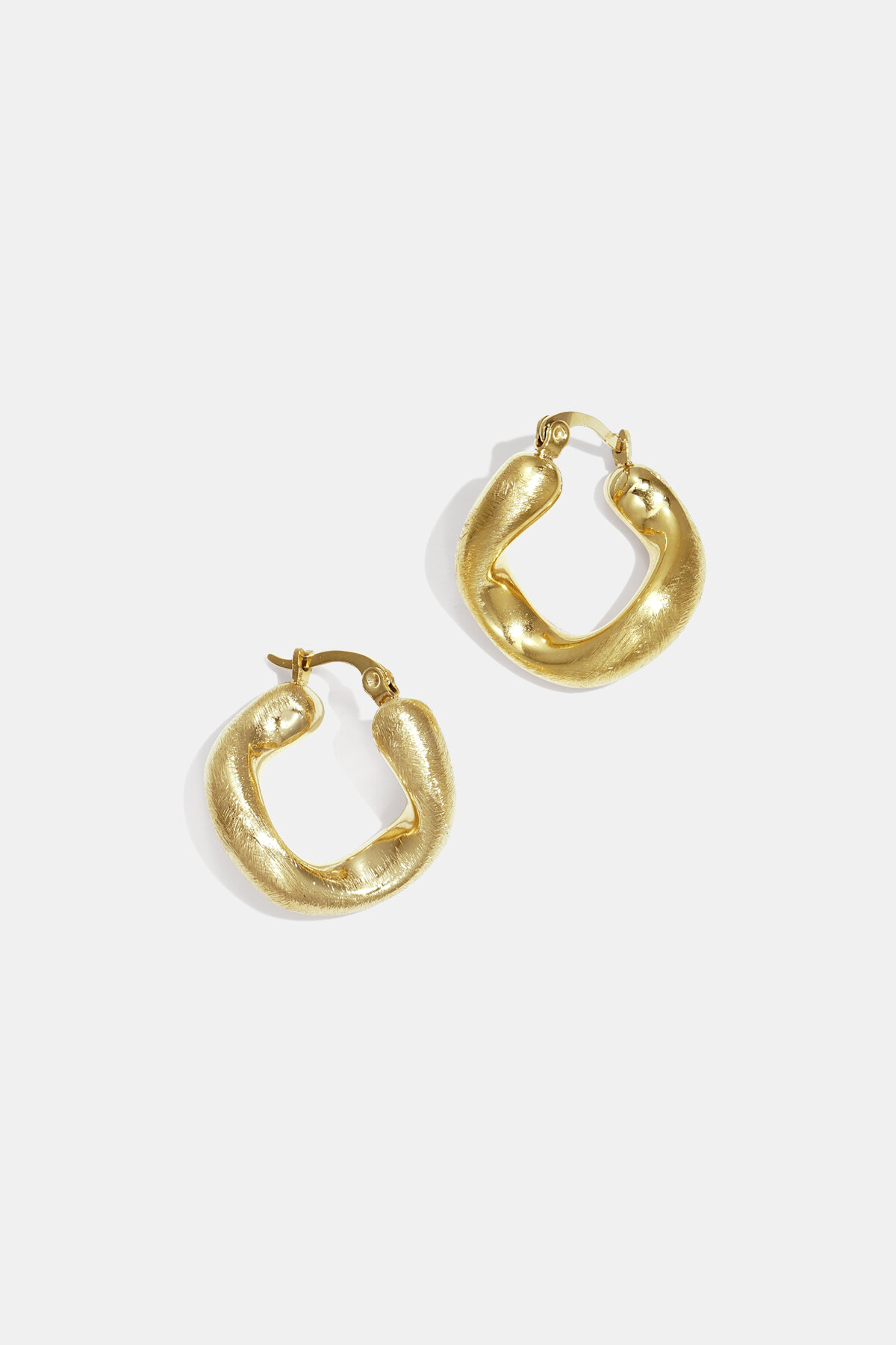 Hoop Earrings irregular shape Casual Daily Simple Series Women's jewelry thumbnail 1