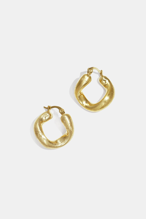 Hoop Earrings irregular shape Casual Daily Simple Series Women's jewelry - 1