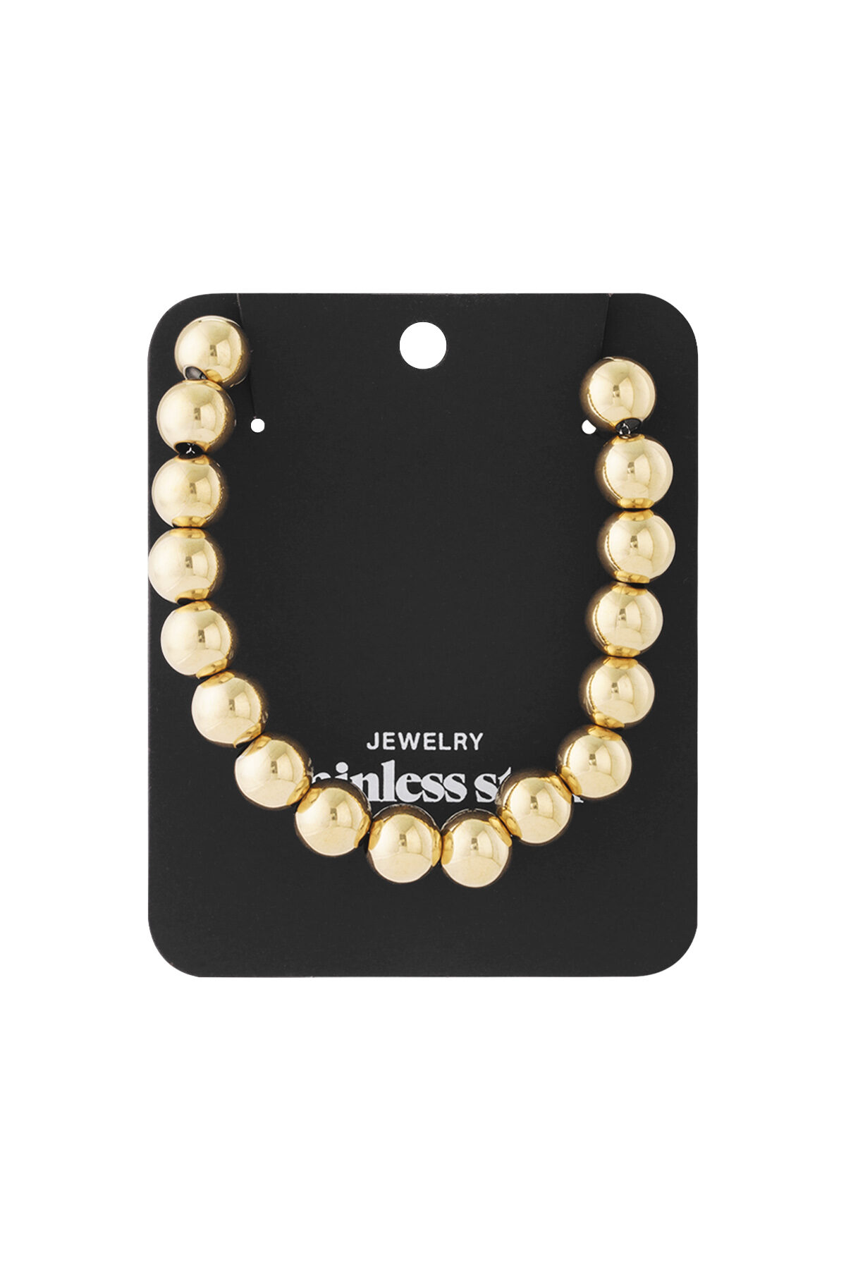Hollow bead necklace-12mm thumbnail 4