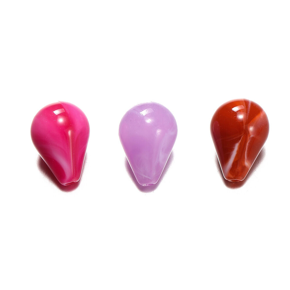 1 Bag of Daily Droplet Acrylic Jewelry Beads 2