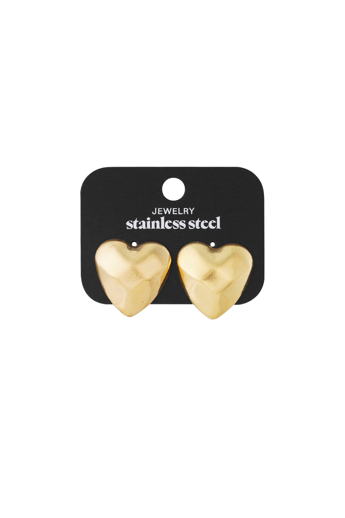 Sweetheart studs earrings thumbnail 3