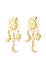 Love to the Moon and Back earrings thumbnail 1