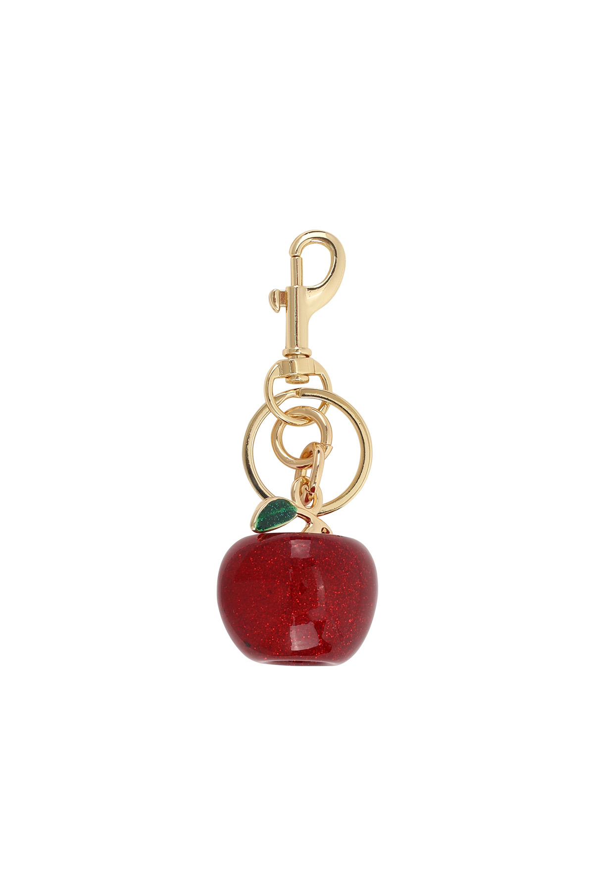 Apple bag charms 