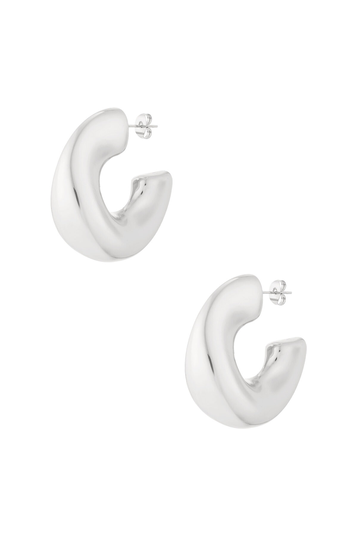 Make a Statement hoop earrings thumbnail 3