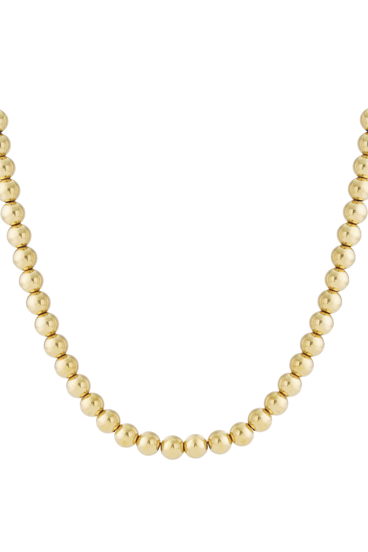 Hollow bead necklace-12mm thumbnail 1