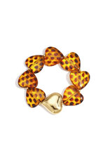 Acrylic Beaded Bracelets Heart Retro Daily Classic Series Women's jewelry thumbnail 1