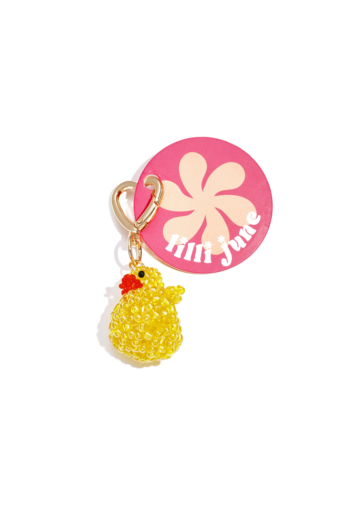 Clover button with stone thumbnail 4