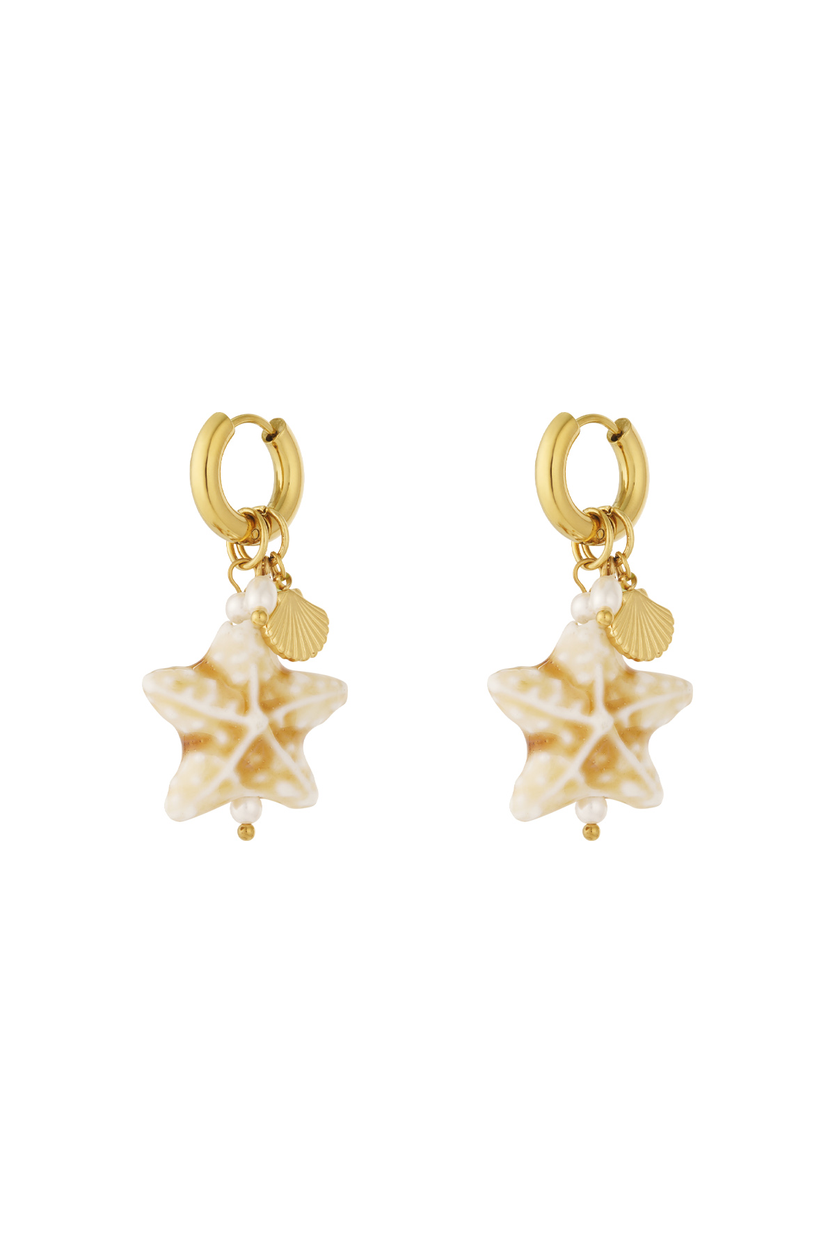 Sandy star earrings - 1
