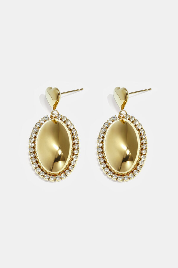 Stainless Steel Drop Earrings Heart Casual Daily Simple Series Women's jewelry - 1