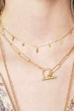 Necklace Floating Squares thumbnail 2