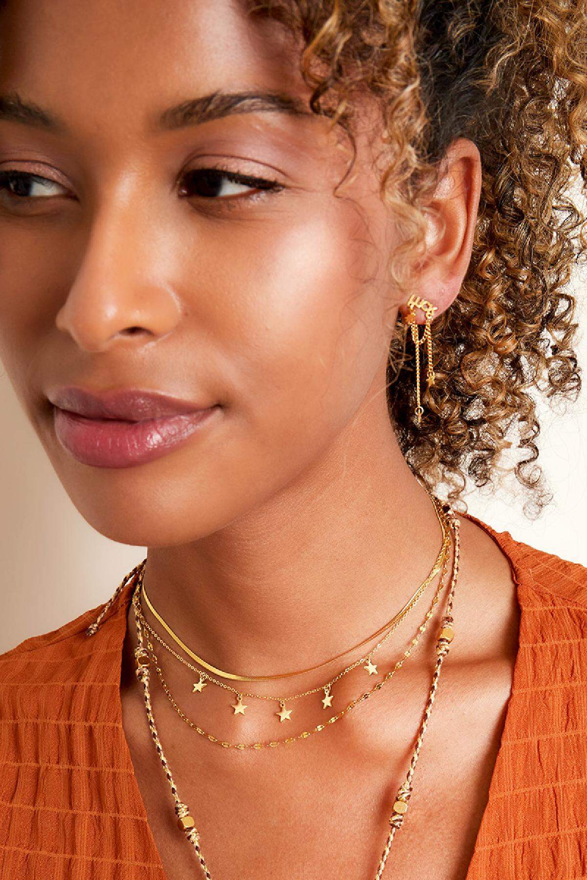 Multi-layered necklace thumbnail 1