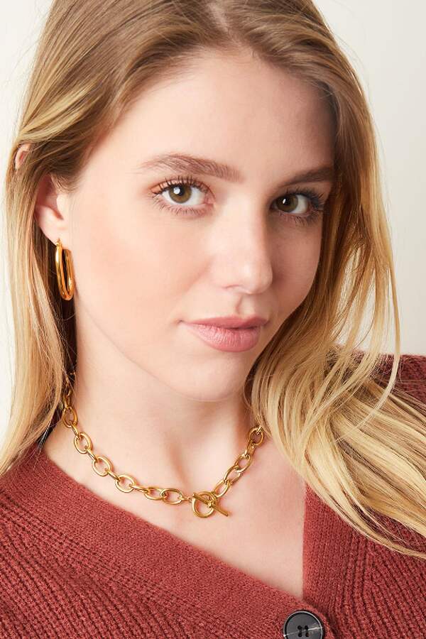 Stainless steel necklace - 1