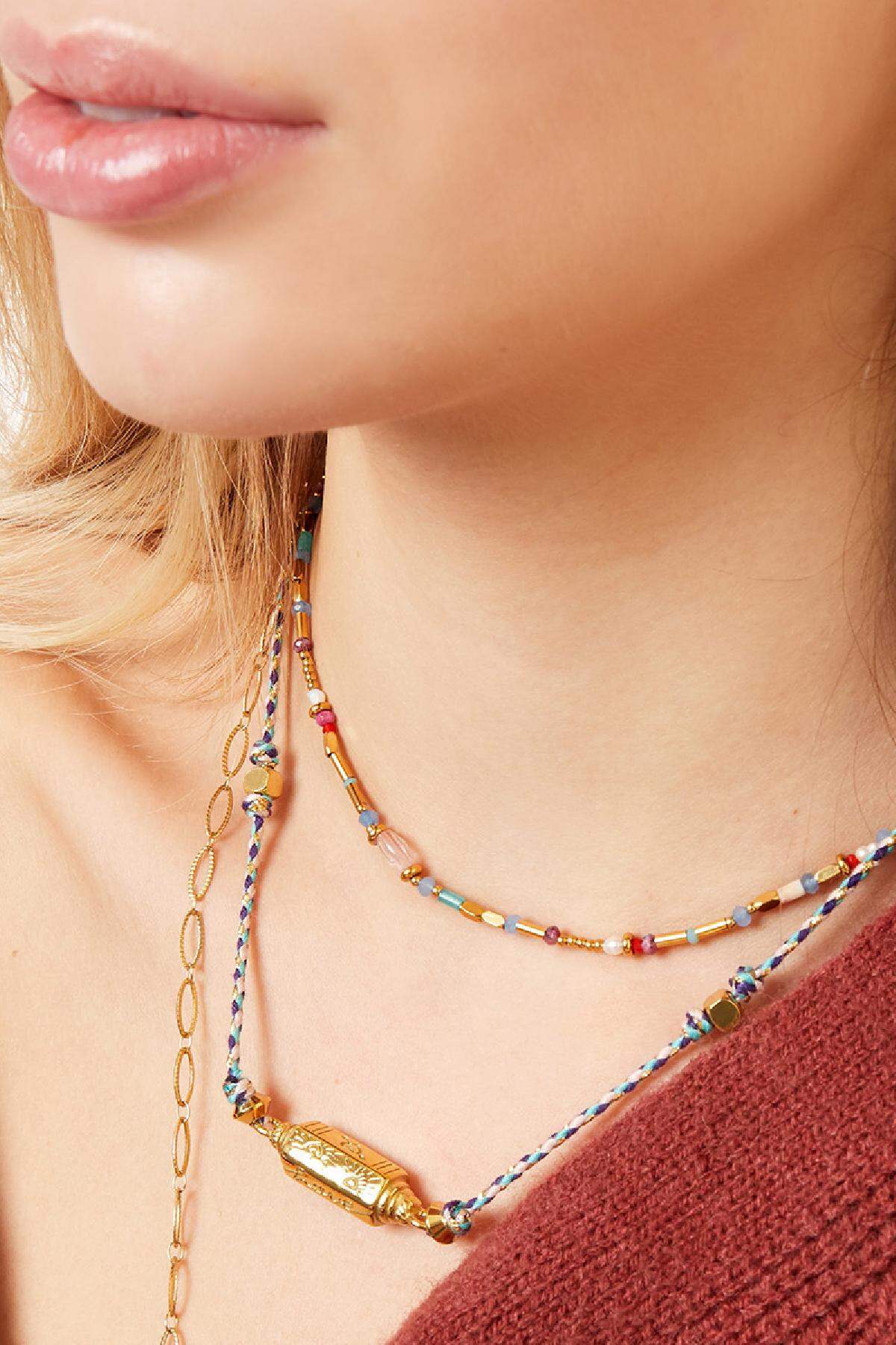 Beaded necklace - 1