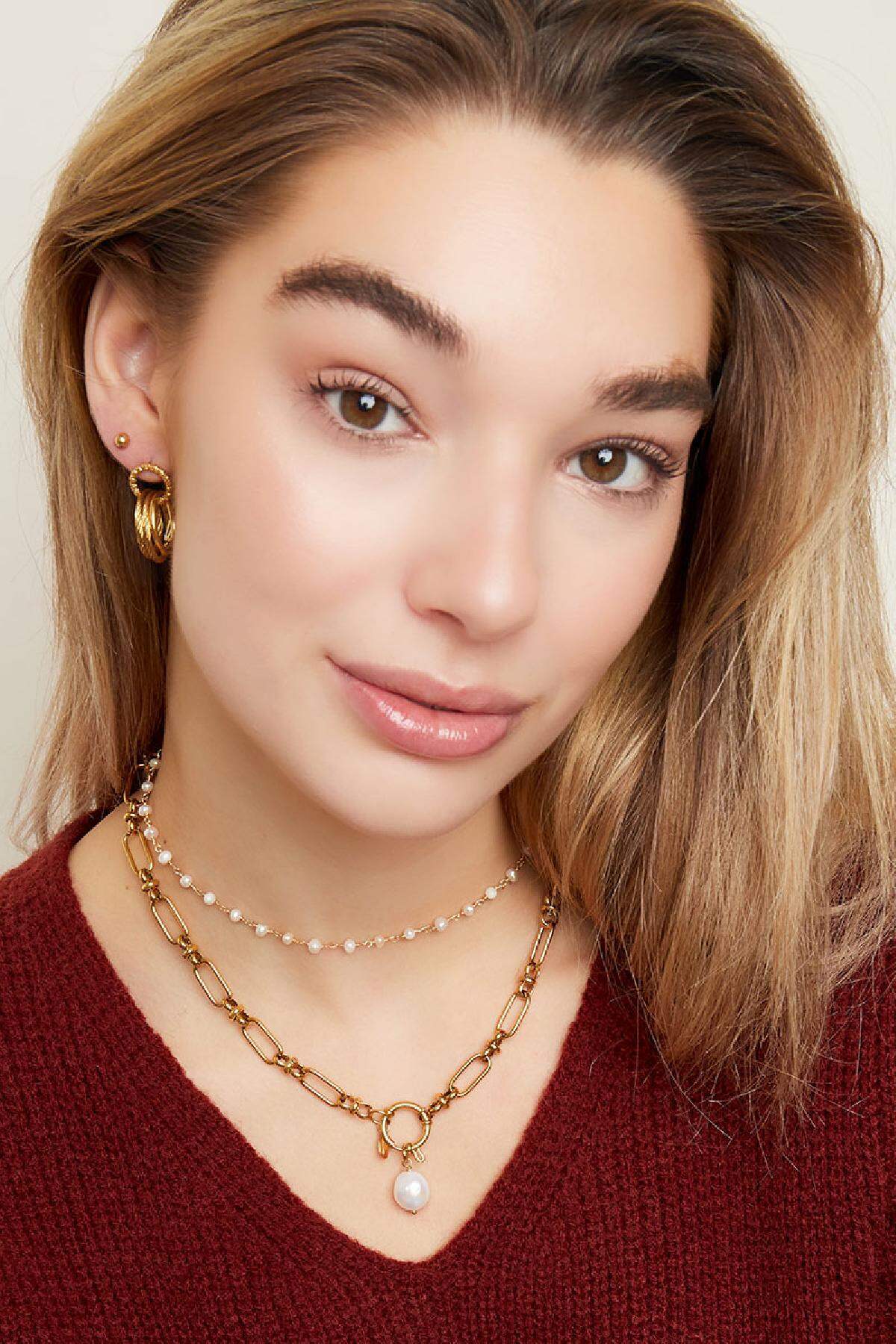 Round closure necklace - 1