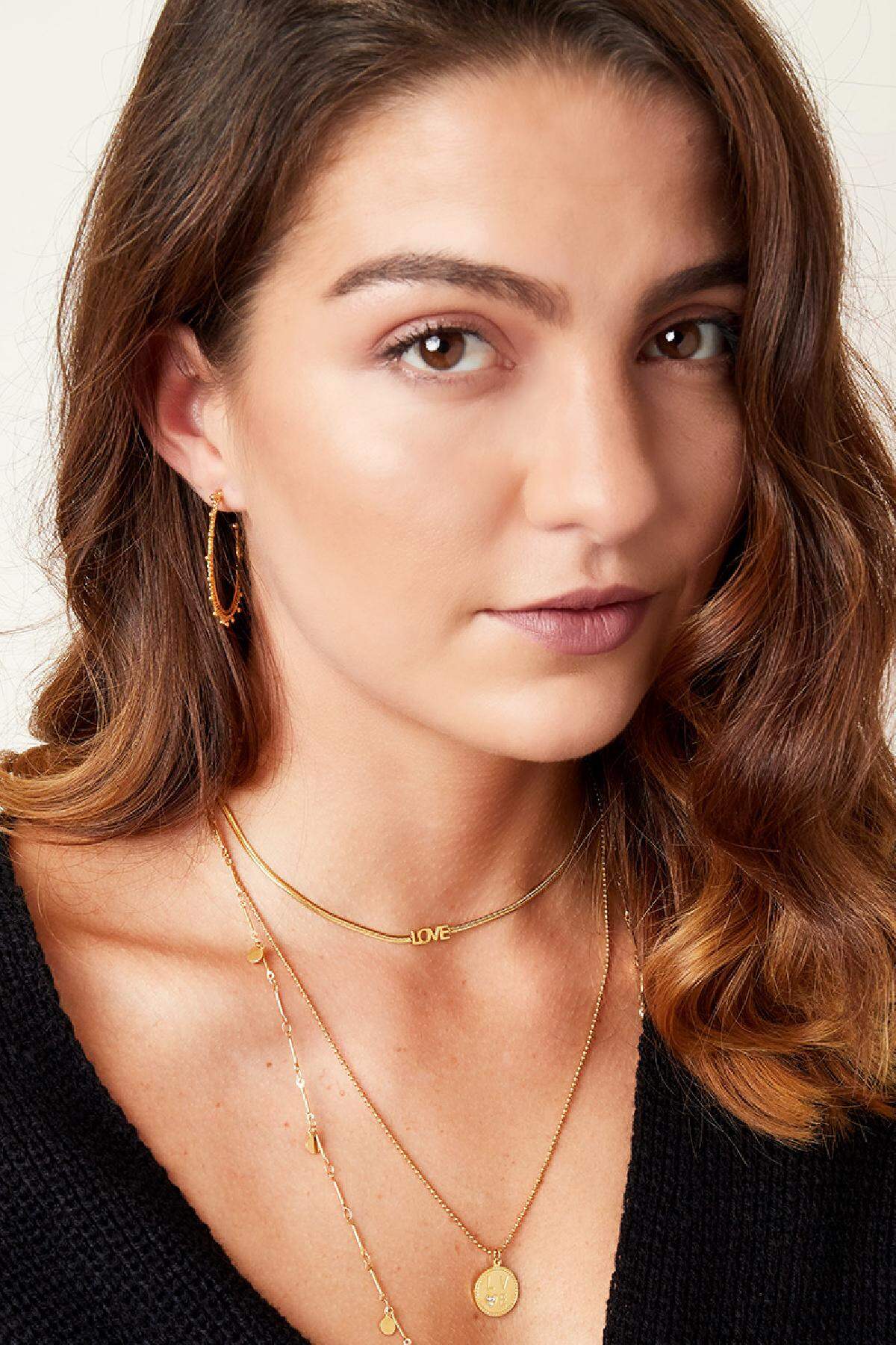 Necklace love letters