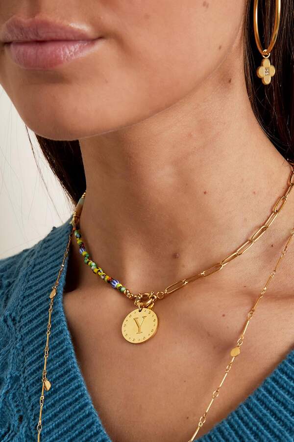Beaded necklace - 1