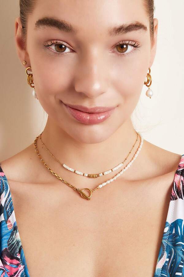 Stainless steel necklace - 1