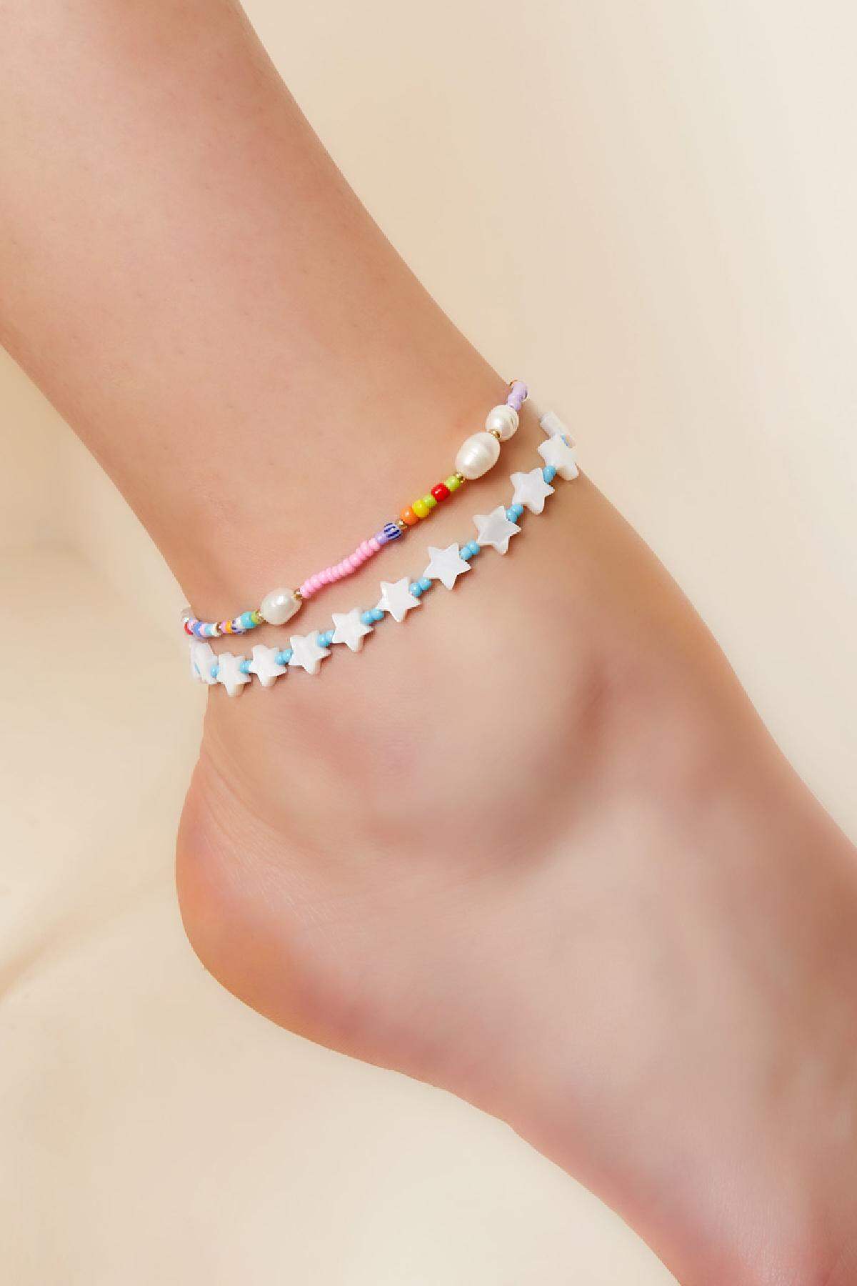 Starry night anklet - Beach collection