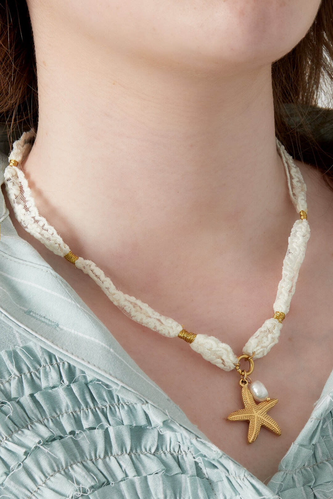 Seastar & Pearl Necklace thumbnail 2