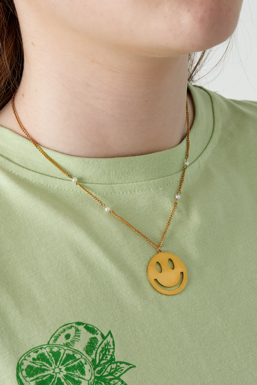 Smiley necklace thumbnail 2