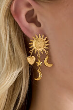 Love to the Moon and Back earrings thumbnail 2