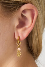 Flip Flops earrings with bead thumbnail 2